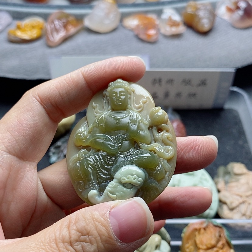 【闪购商品】未镶嵌吊坠定制石英质玉