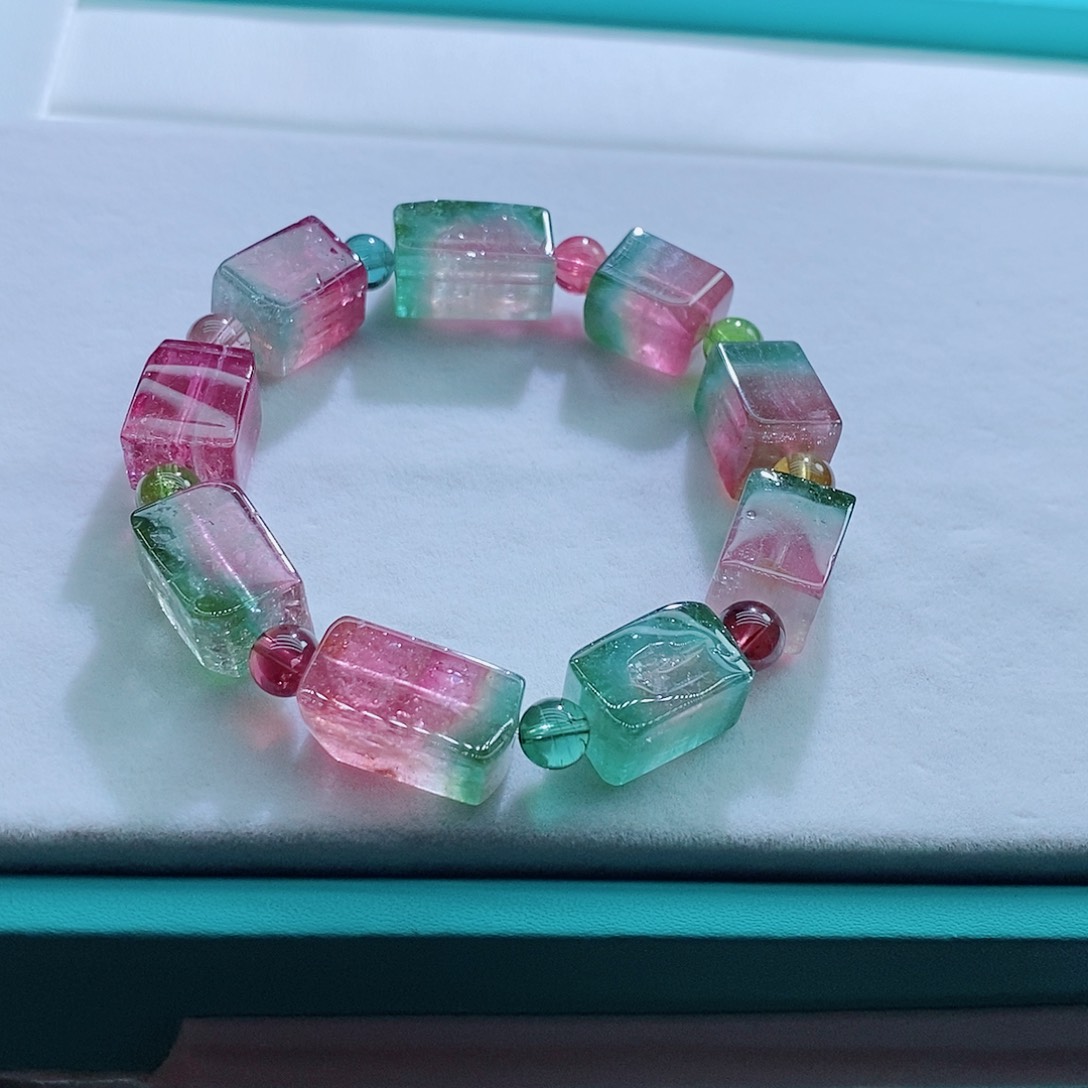 手链未镶嵌碧玺碧玺手链