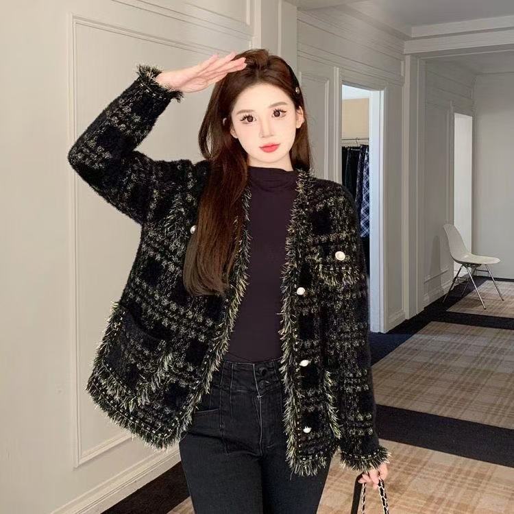 【小香家】小香风春秋季名媛休闲高级感时尚外套百搭开衫006