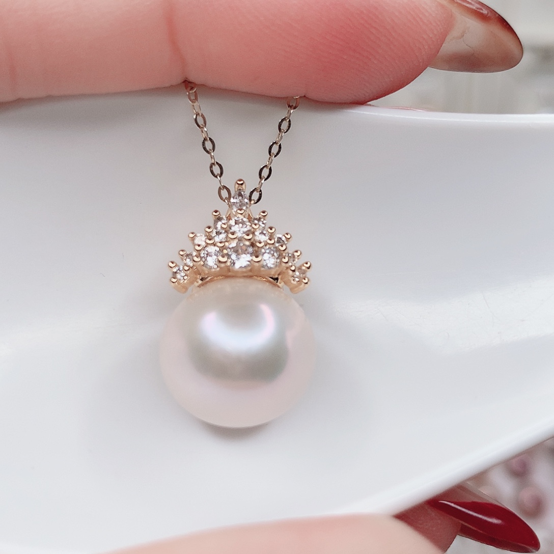 吊坠(赠链)淡水珍珠合金