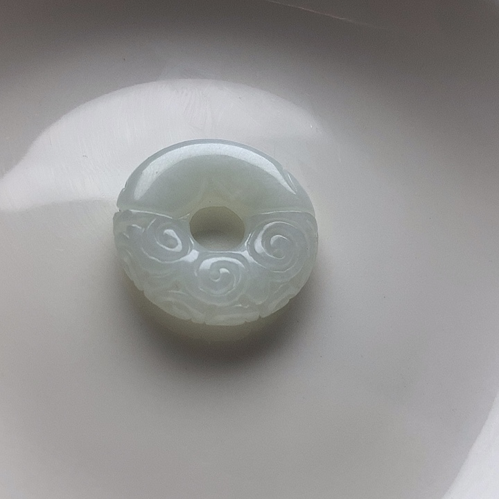 翡翠散珠天然平安扣