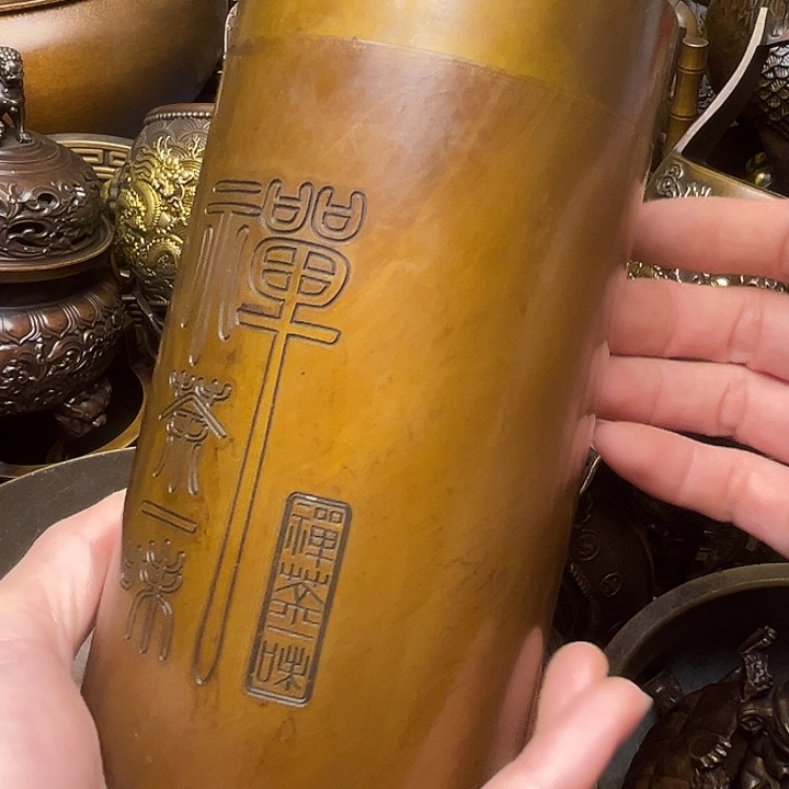 精美铜器批发档口