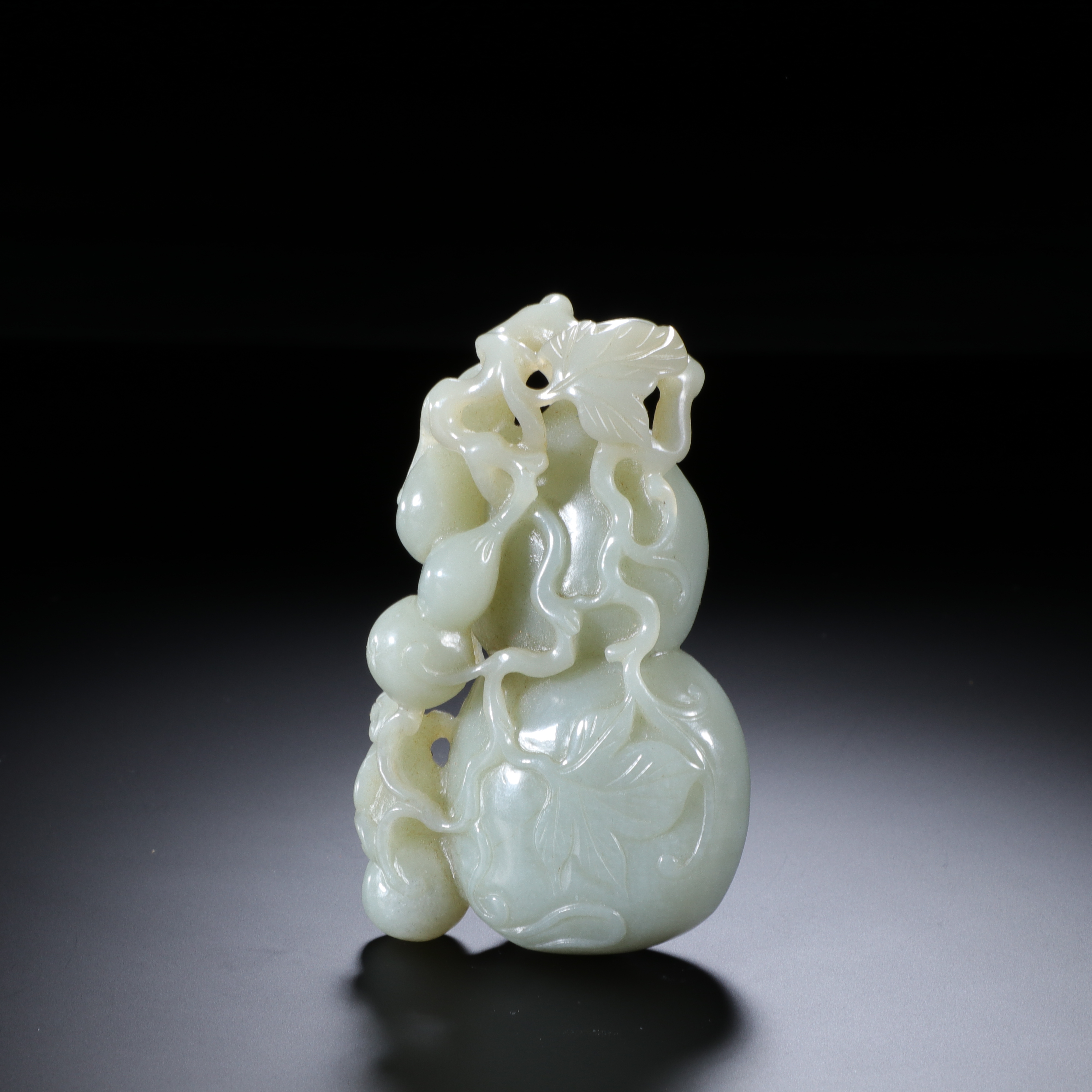 【程田文物】和田玉手把件251206-15