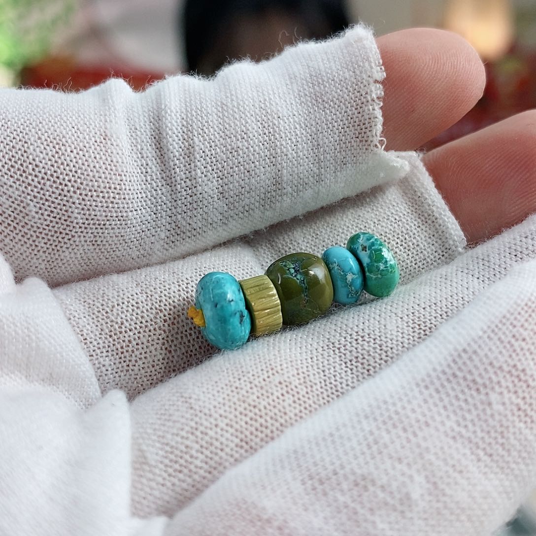 绿松石珠宝奇石未镶嵌