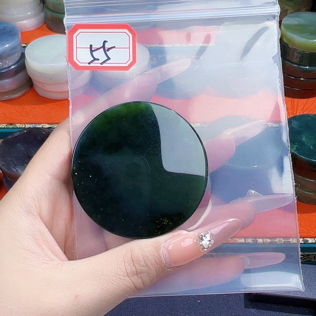 和田玉珠宝半成品未镶嵌