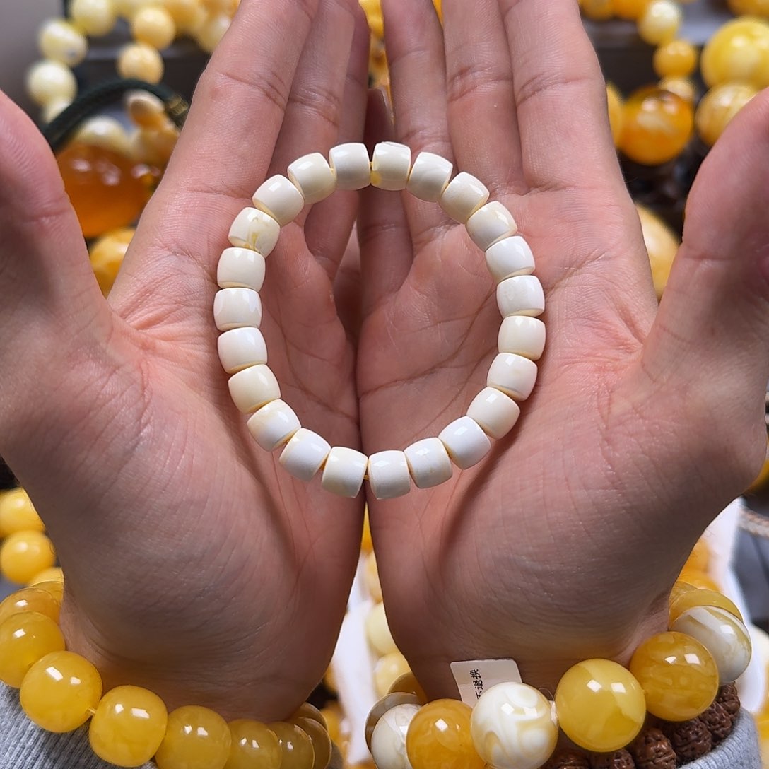 琥珀珠宝奇石未镶嵌9mm