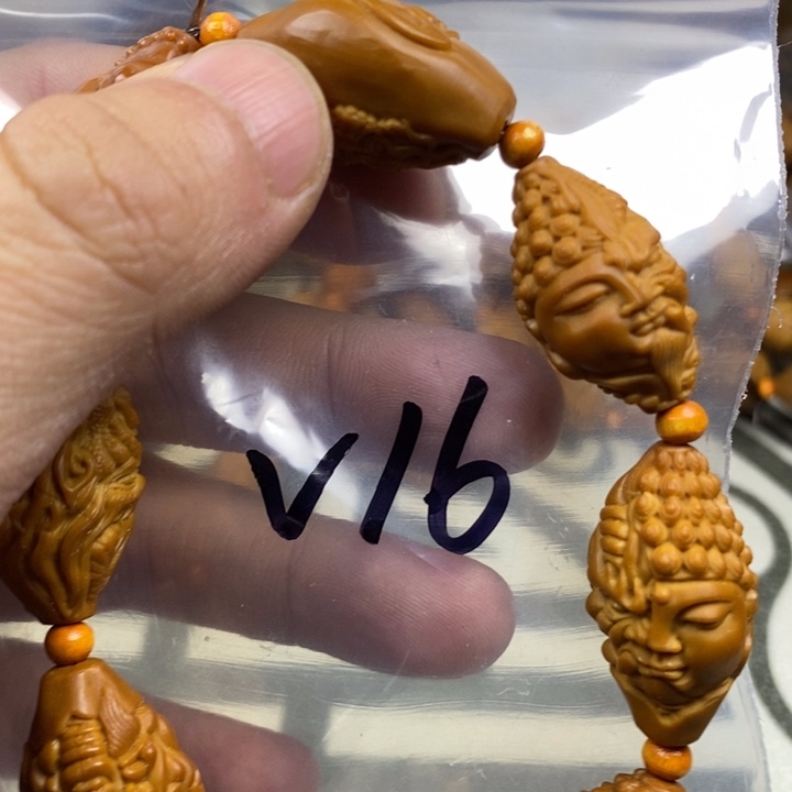 橄榄核手串/手链橄榄核雕工艺手串