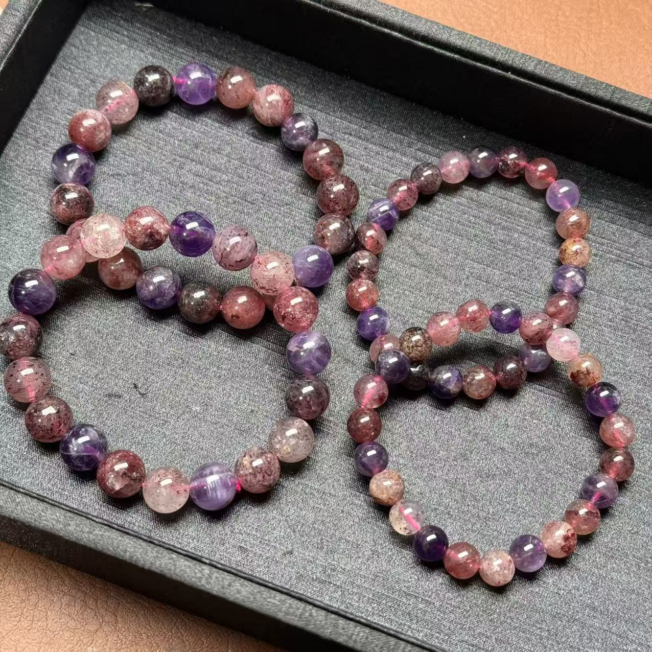 直播专属 天然 超七水晶 珠宝手串 多样性发一 RS0110