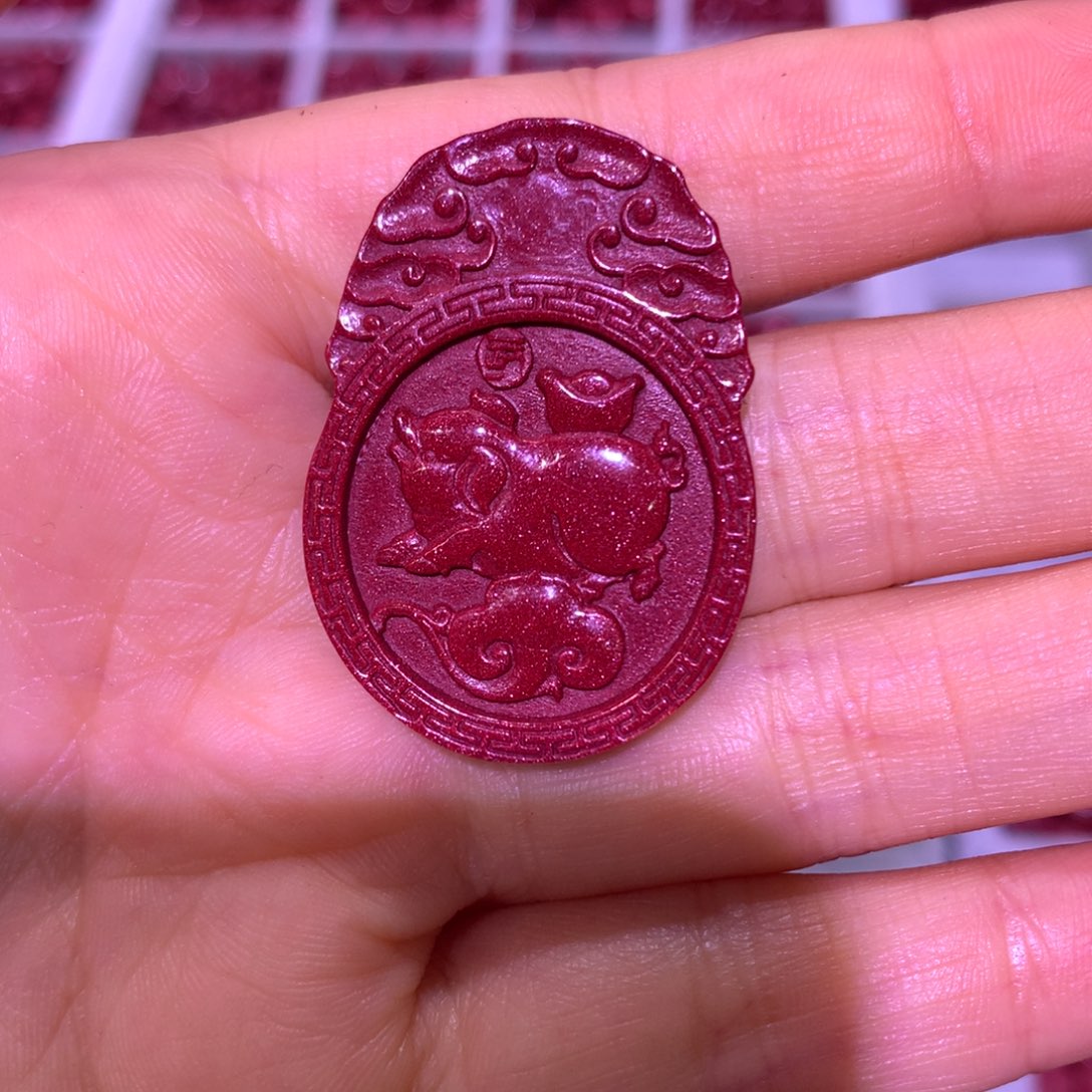 天然辰砂生肖守护