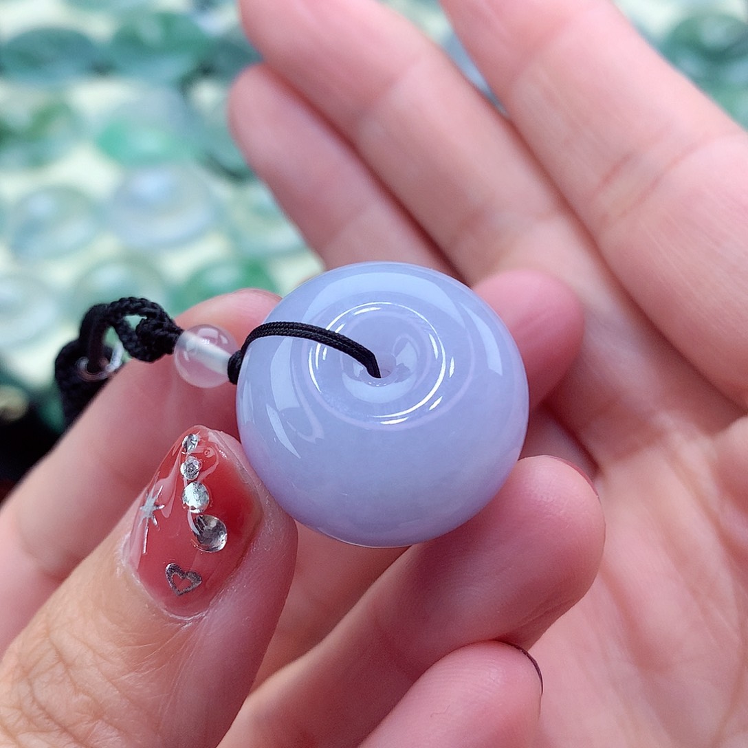 翡翠颈饰未镶嵌尺寸22/14