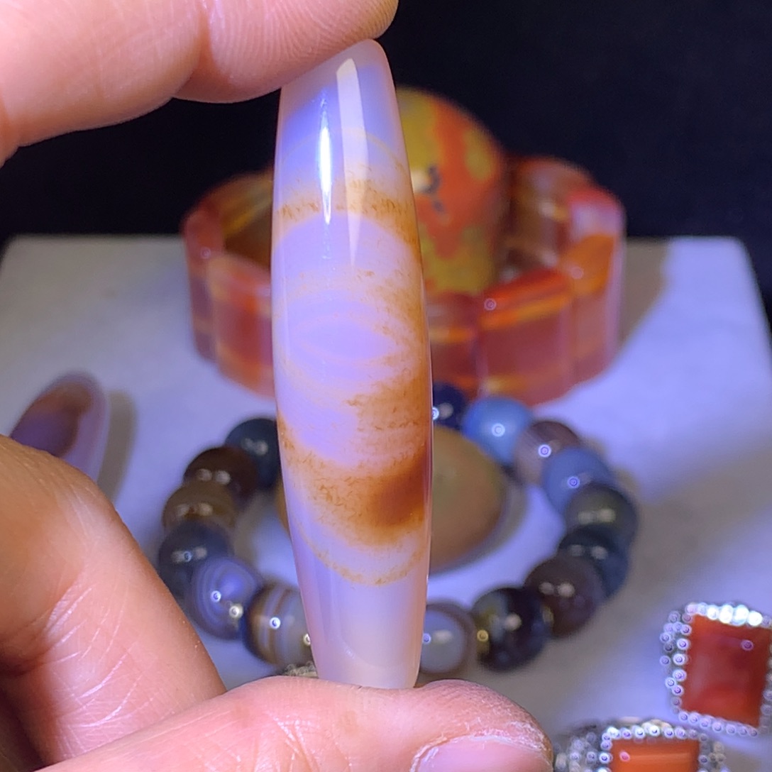 玛瑙/玉髓未镶嵌颈饰