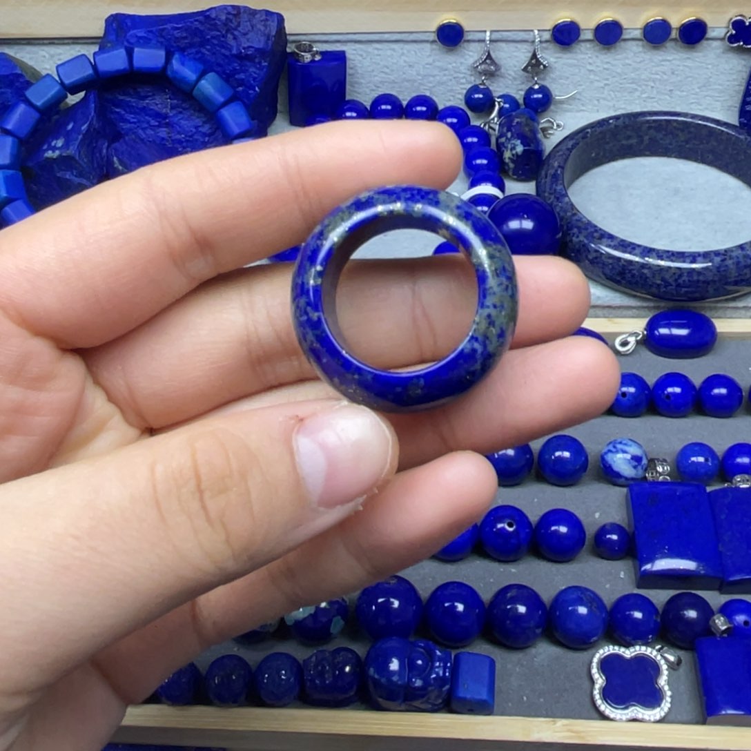 青金石戒指未镶嵌?****?