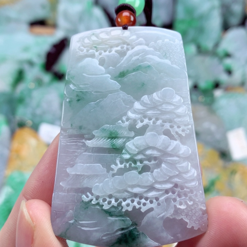 【闪购商品】翡翠吊坠(不含链)未镶嵌