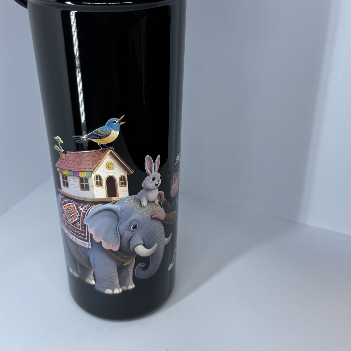 高颜值创意保温和睦杯黑