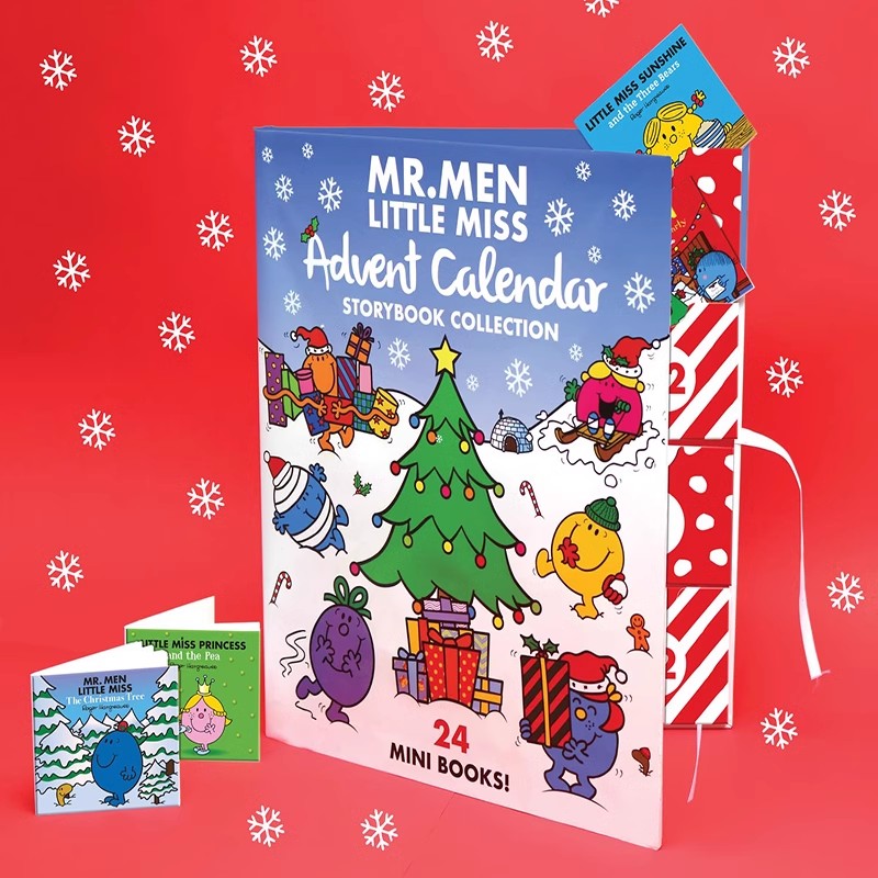 奇先生妙小姐官方倒数日历 24册 圣诞节新年节日礼品书