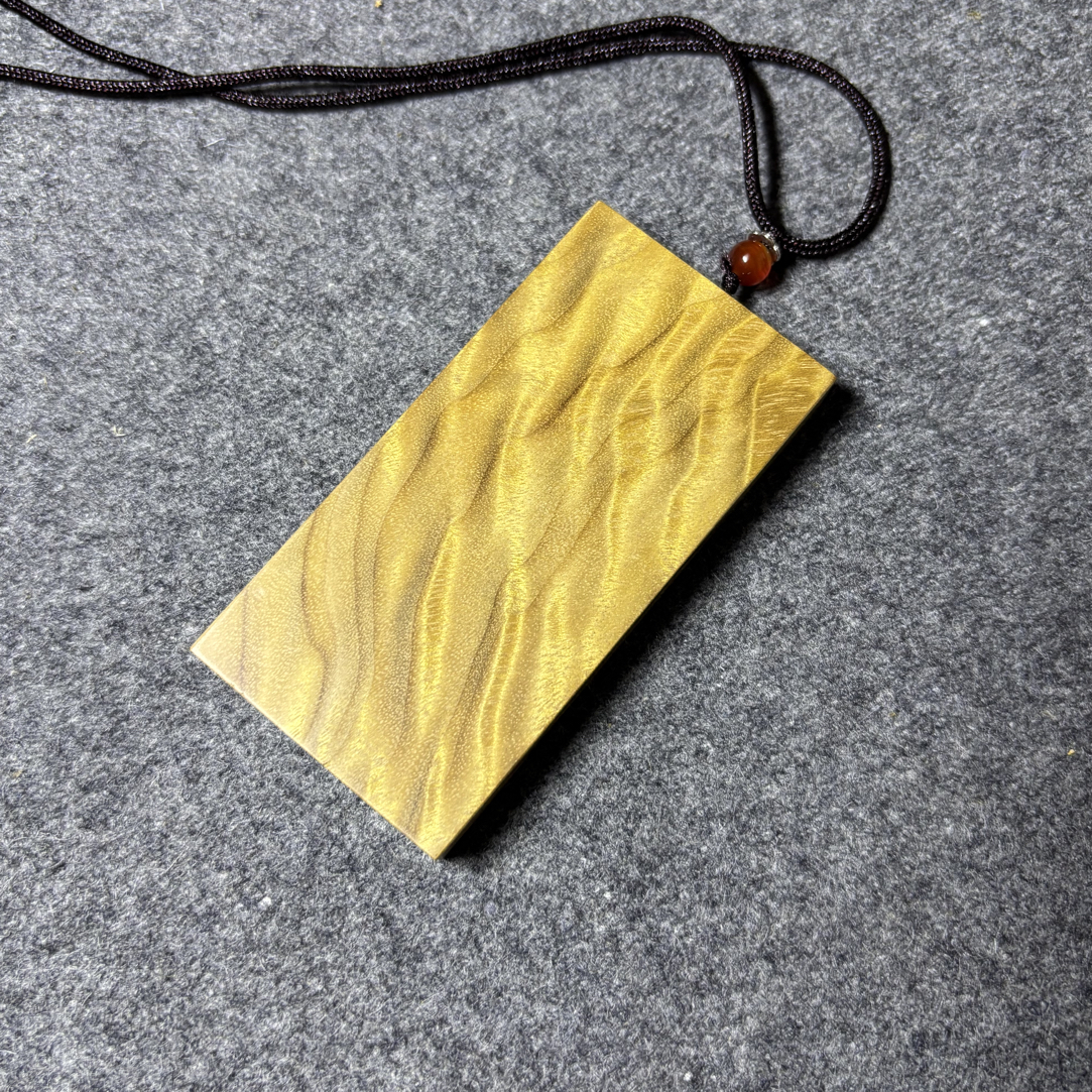 金丝楠手把件 无漆无蜡 自然风干