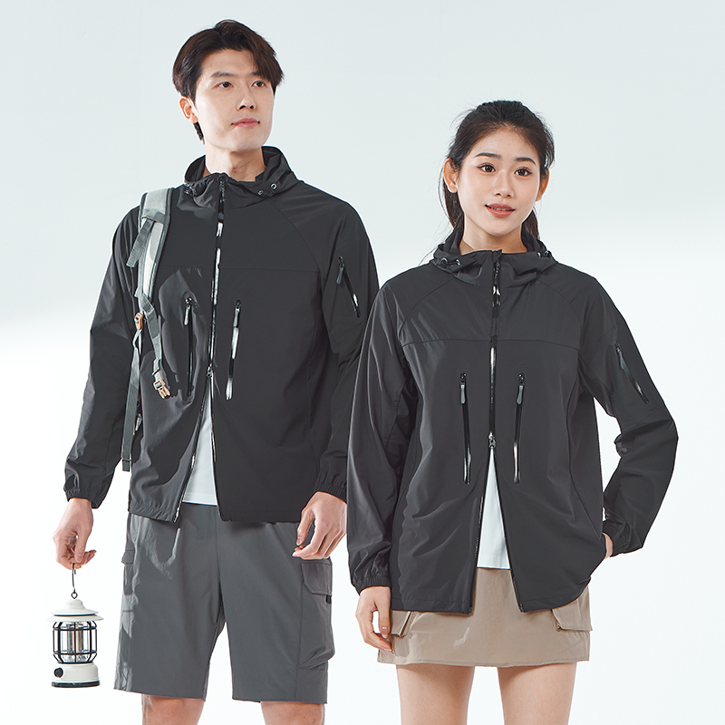 茑茑防晒衣速干高透气风壳外套超冰感夏季情侣皮肤衣