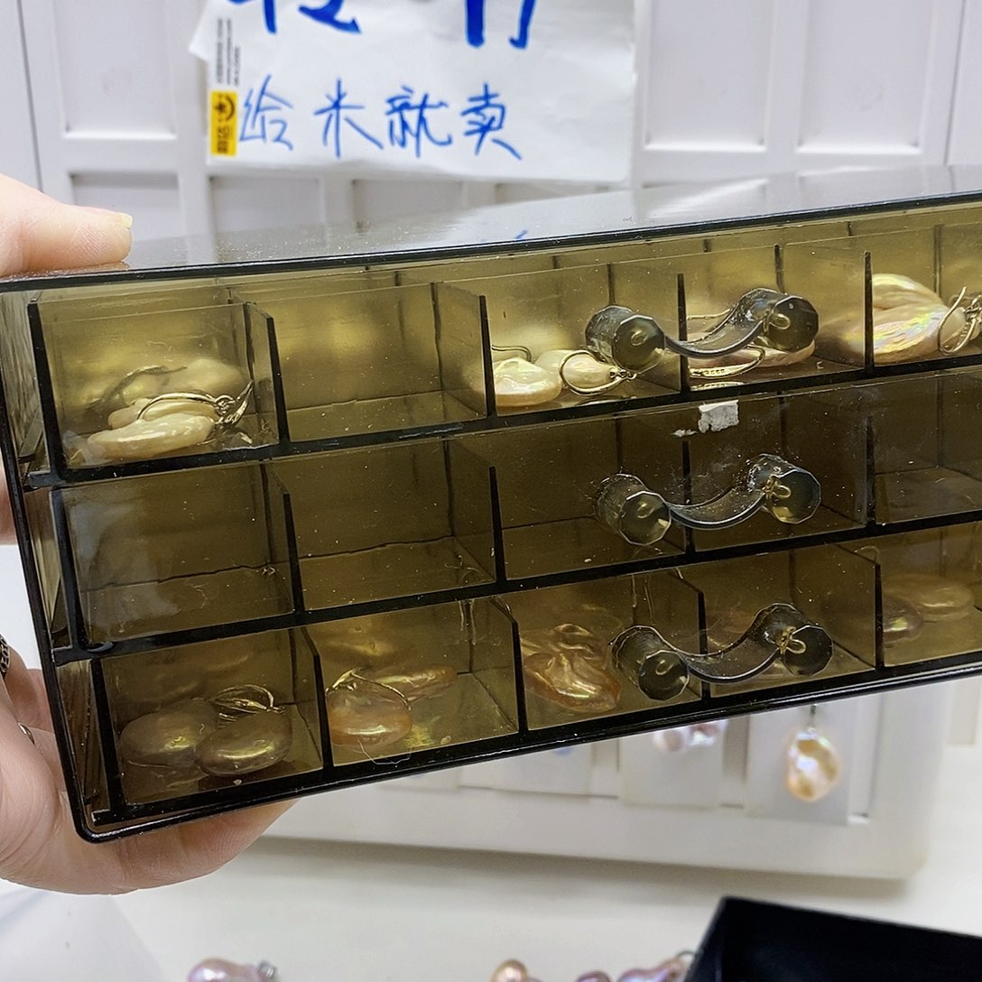 颈饰合金淡水珍珠