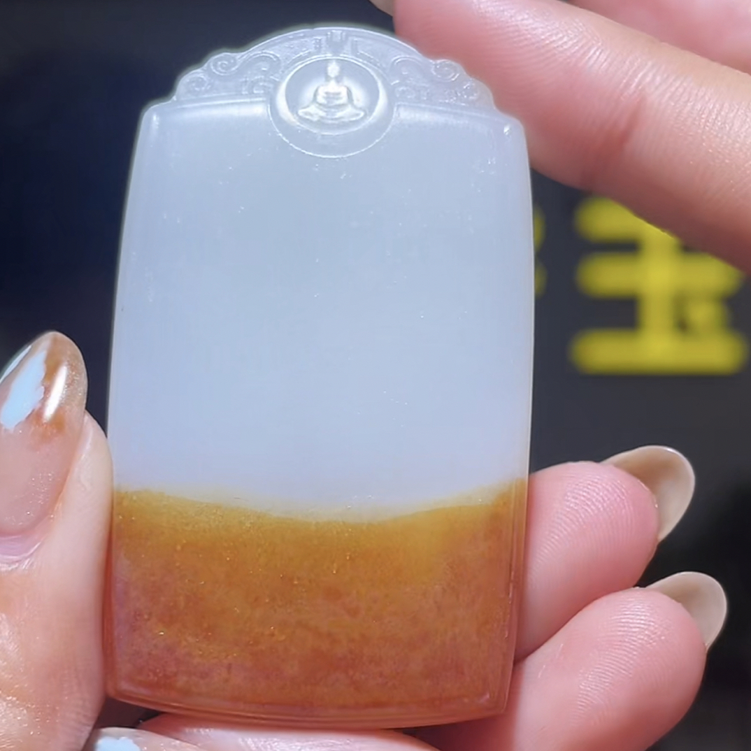 手把件货玉石把玩件文玩摆件D2