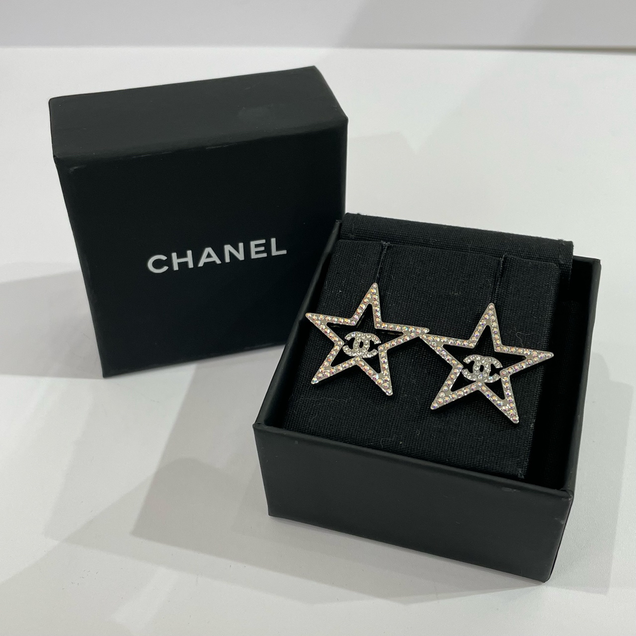 95新 Chanel/香奈儿 五角星耳钉