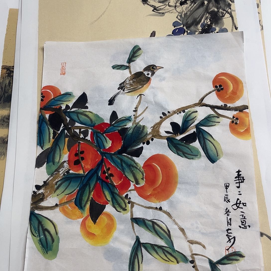 姜奇老师花鸟作品