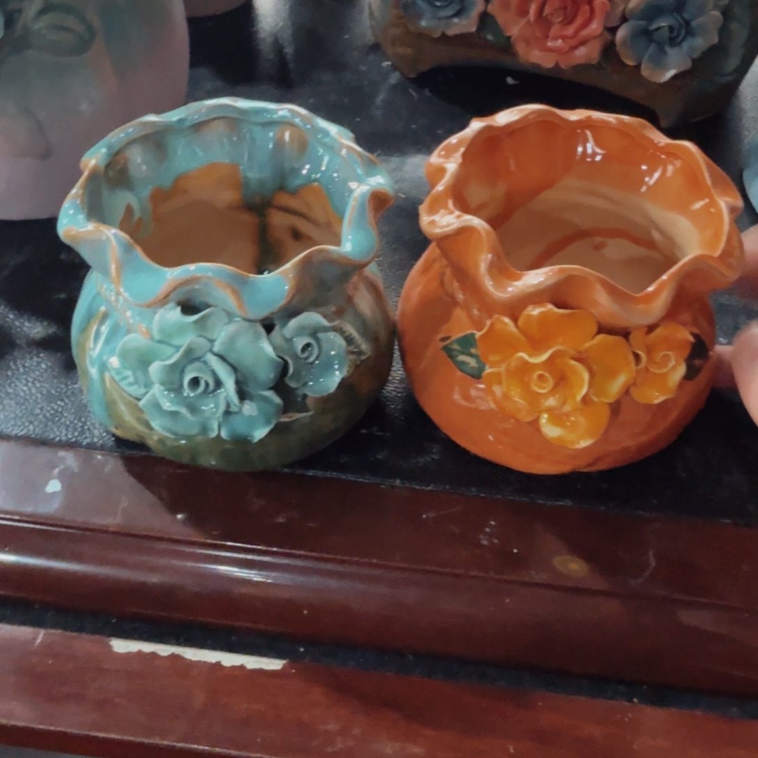 紫砂花盆粗陶盆醋