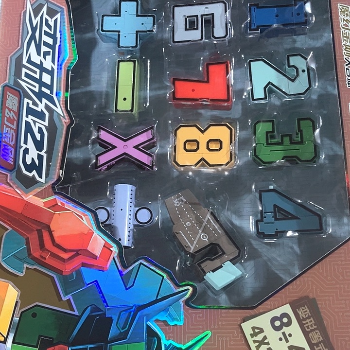 硅胶数字变形变形