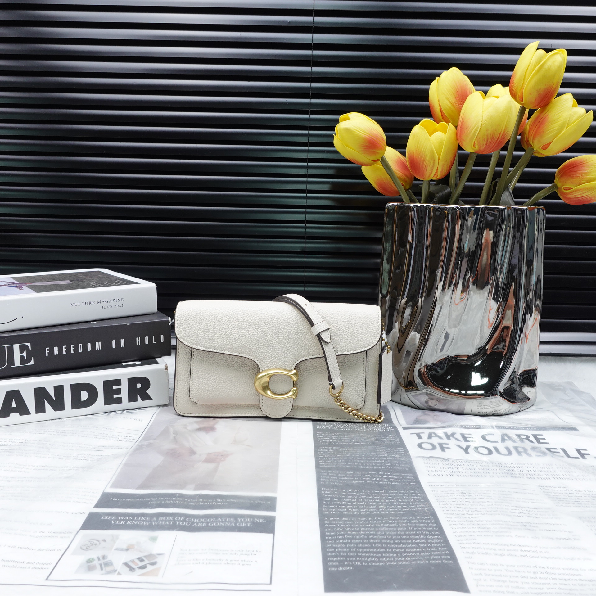 95新 COACH/蔻驰 单肩包/T10248745