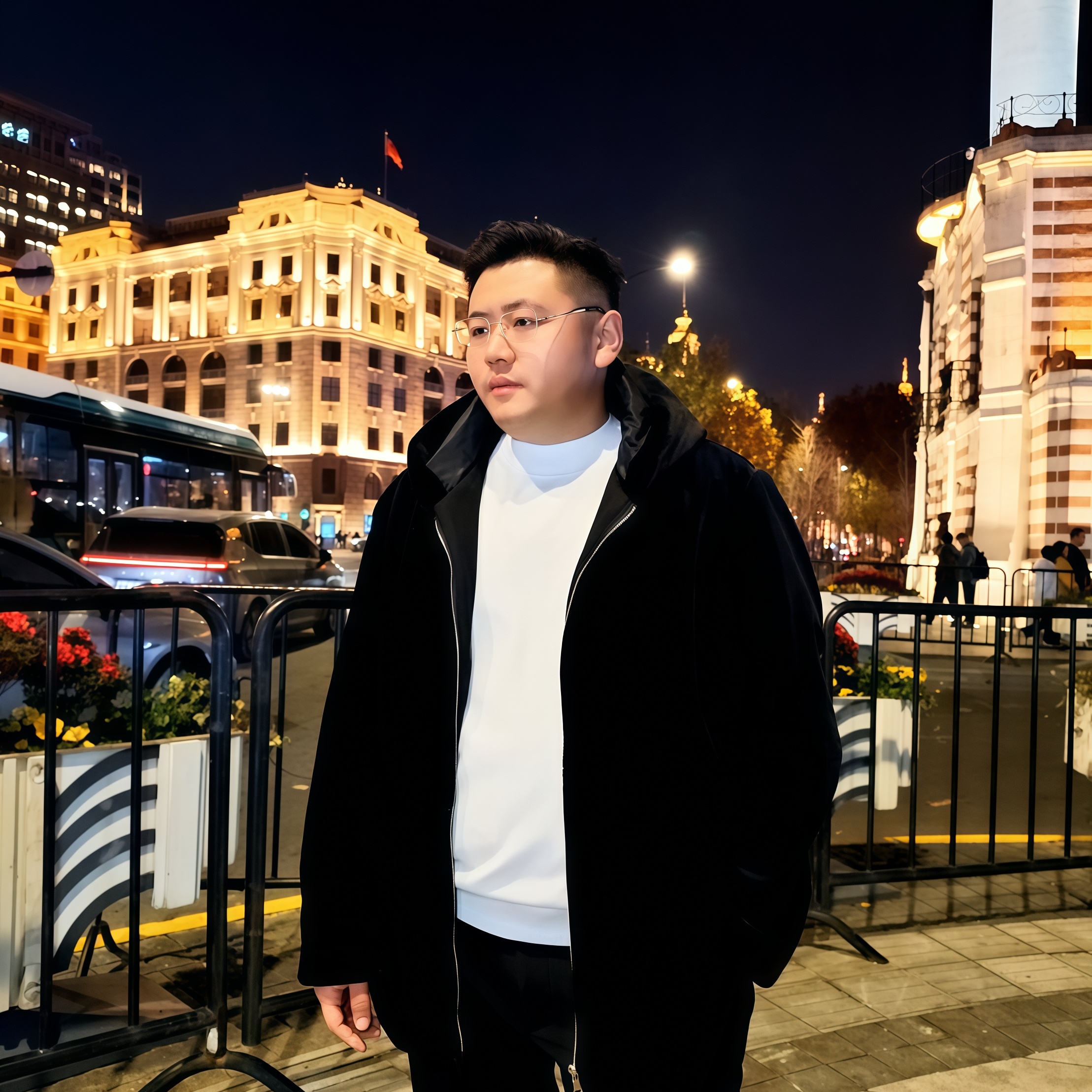 【宝总推荐大码男仿貂绒加肥加大外套】冬保暖抗风防雪商务休闲百搭