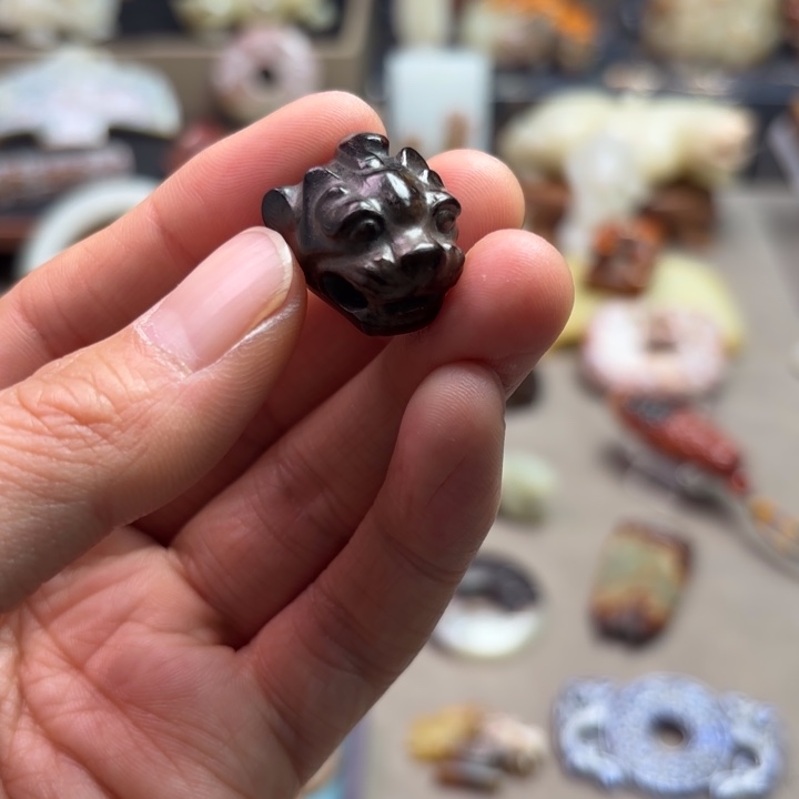 和田玉颈饰未镶嵌多*