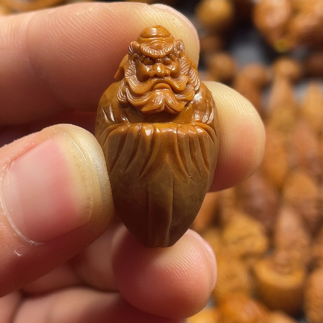 M***常手串/手链橄榄核包衣钟馗380