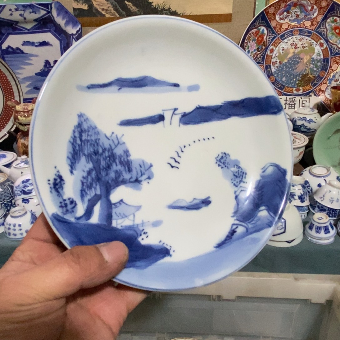 瓷片舶来瓷器满28包邮当日凑单