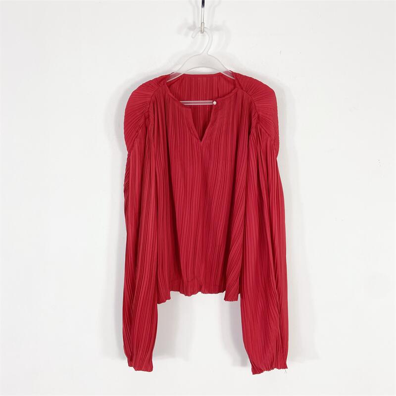 【77衣橱】KD6126精品女装上衣长袖气质轻奢【红人上新】K