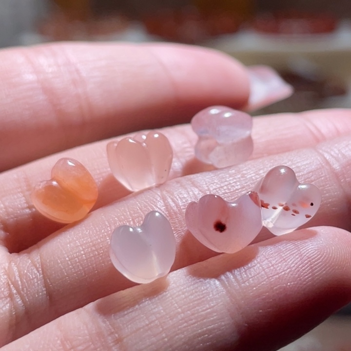 南红玛瑙桂花未镶嵌