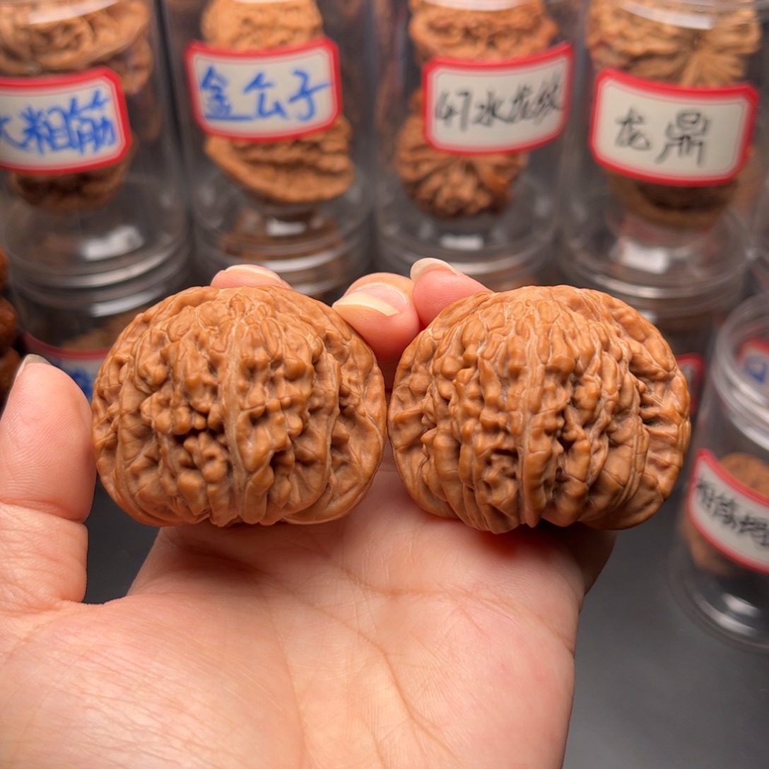 把件文玩核桃46+平谷一代楼全品