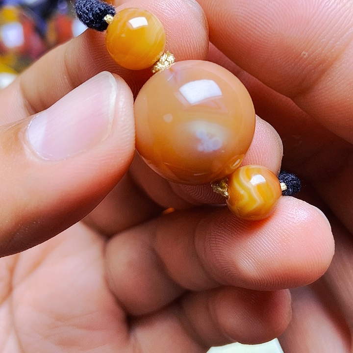 未镶嵌颈饰玛瑙/玉髓