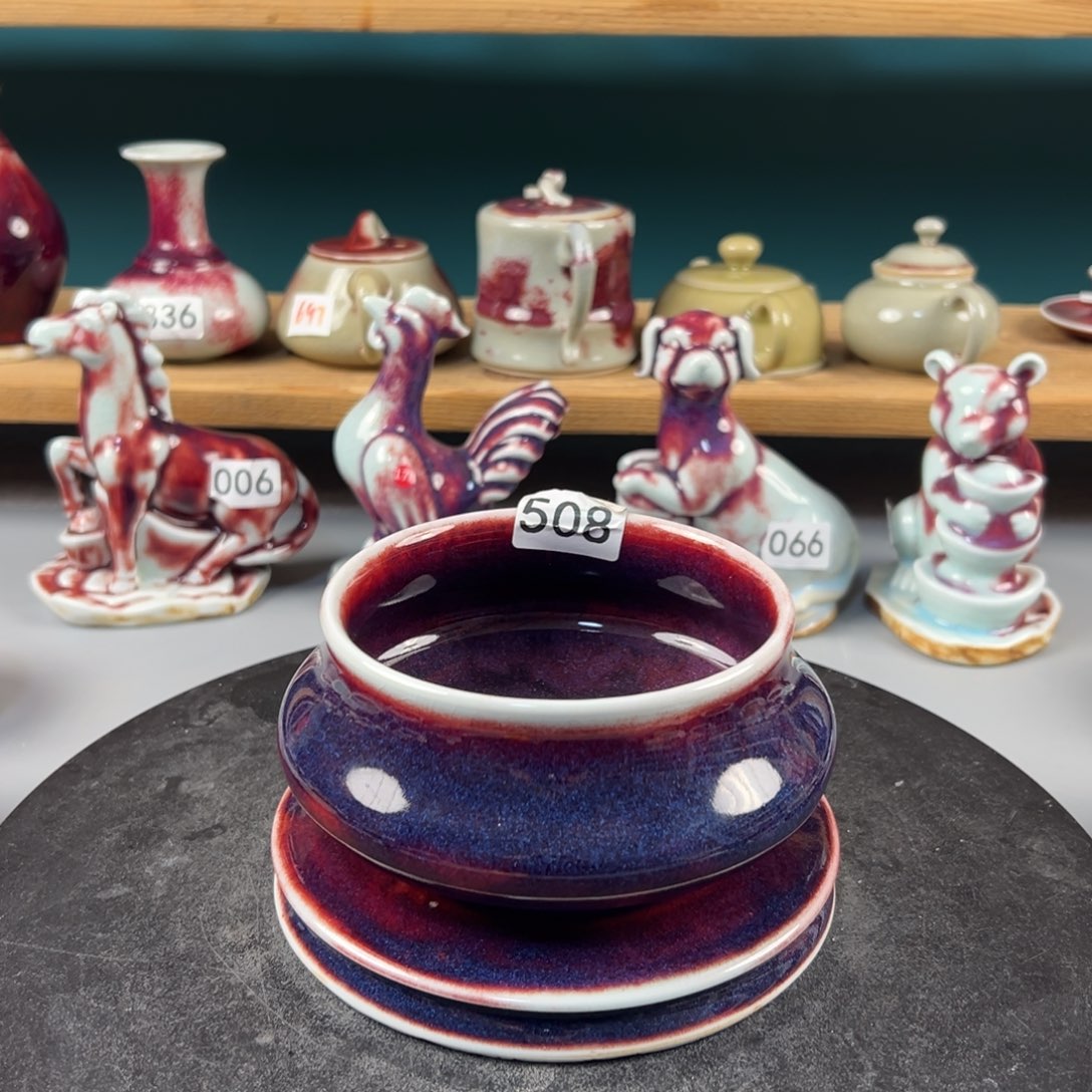 瓷片微瑕水洗纯手工