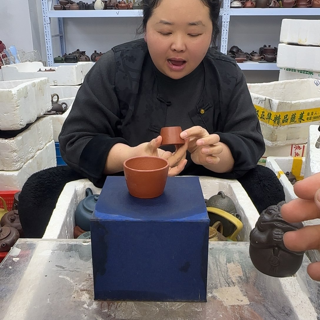 紫砂茶壶宜兴紫砂壶瑕疵处理