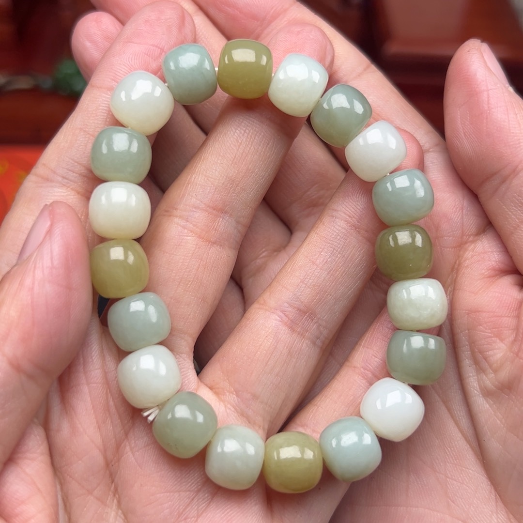 和田玉手链未镶嵌