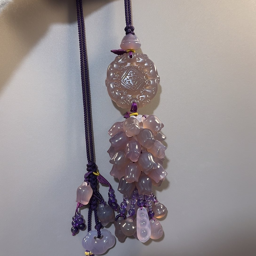 @***王玛瑙/玉髓未镶嵌汽车挂件