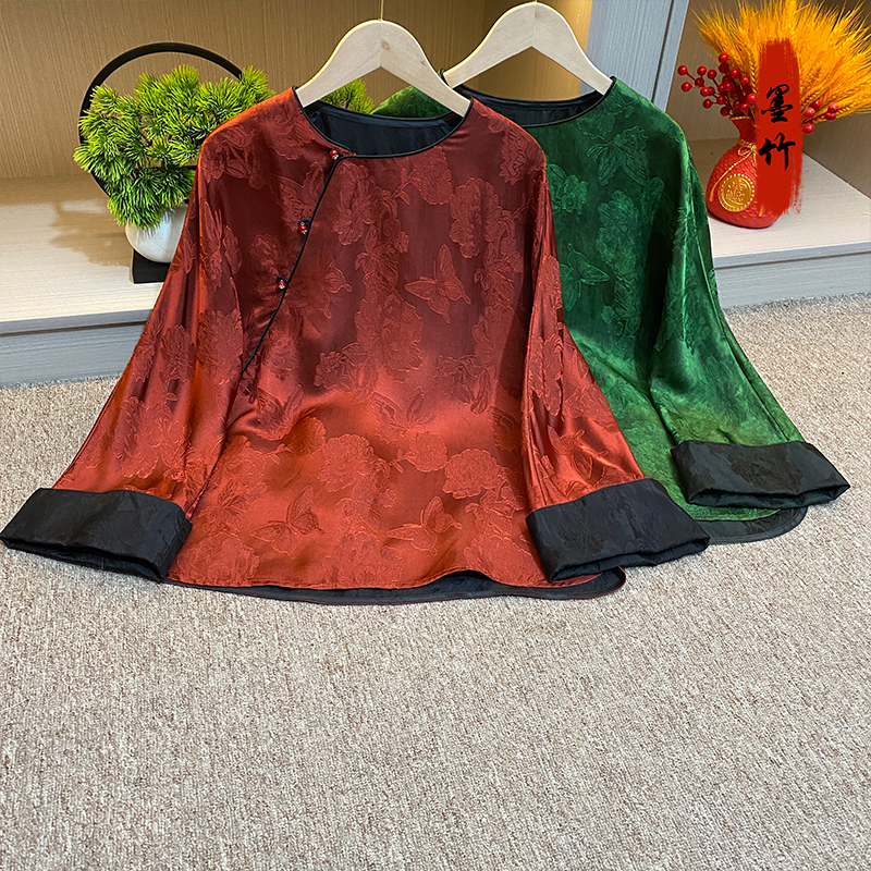 【69097】新中式中国风国潮时尚气质设计师版女装高级感气质上衣