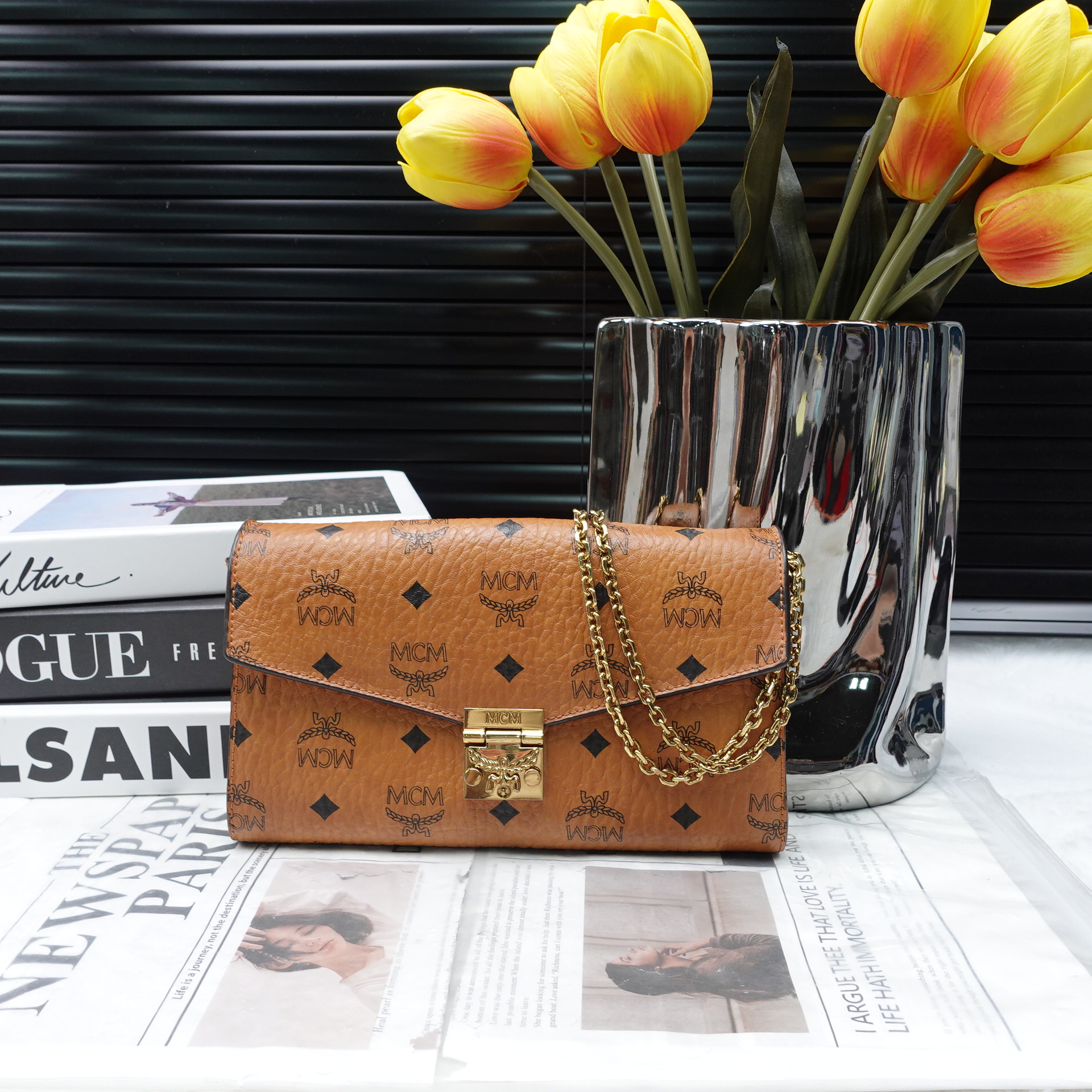 95新 MCM 单肩包/T20194430