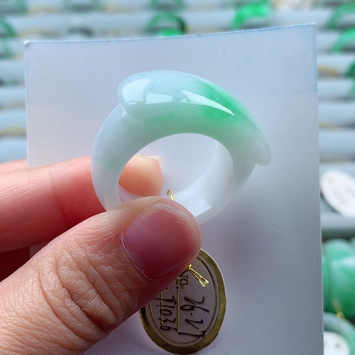 【闪购商品】未镶嵌戒指翡翠26.27号