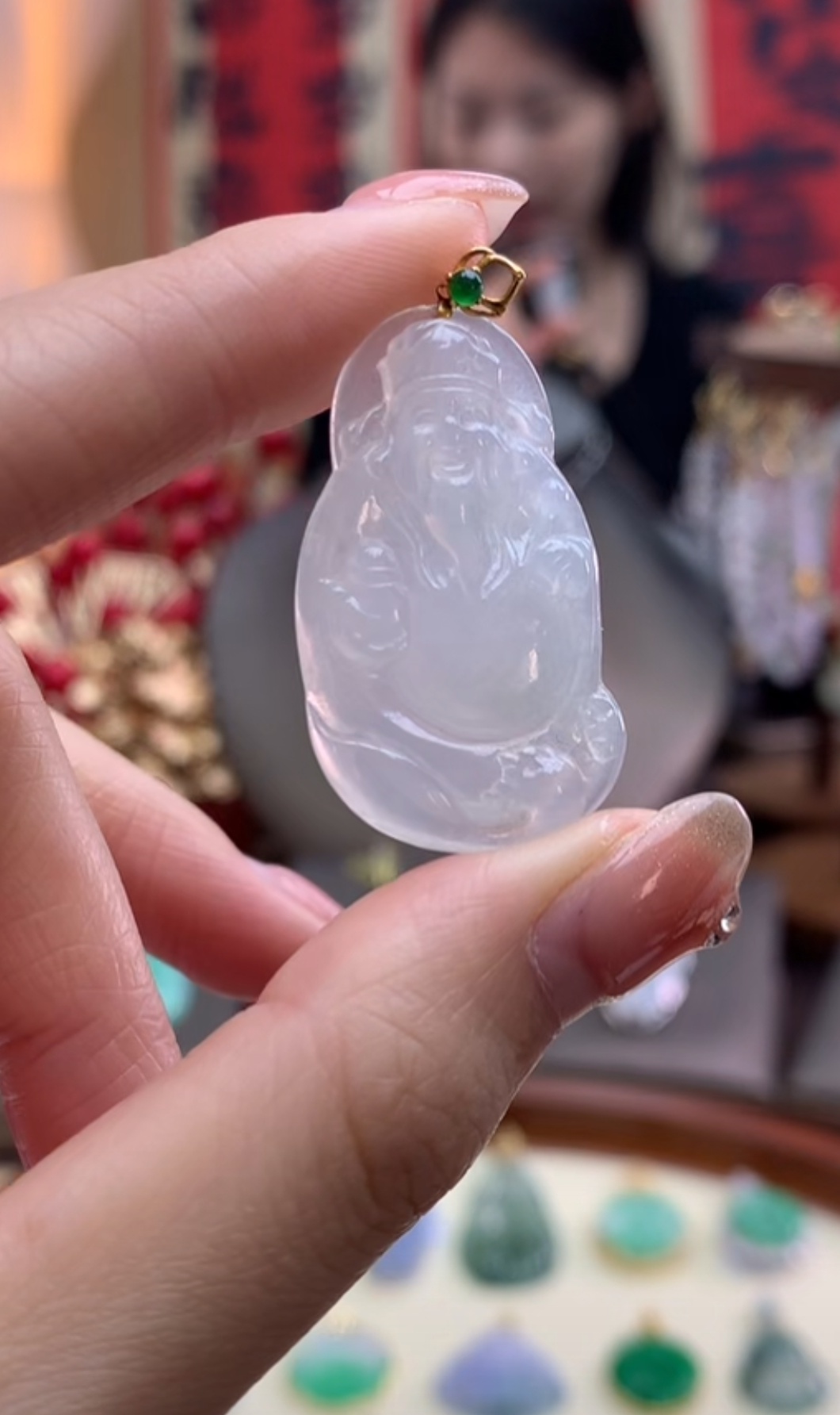 天然缅甸A货吊坠