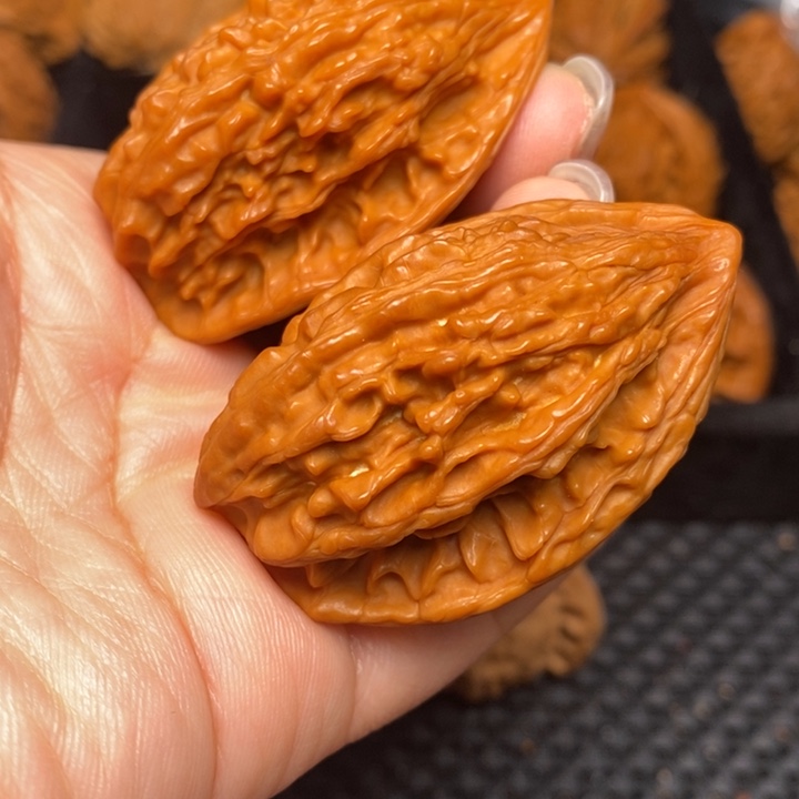 吊坠文玩核桃背**影秦岭野生18