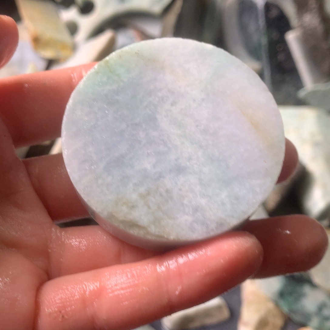 翡翠颈饰未镶嵌缅甸翡翠