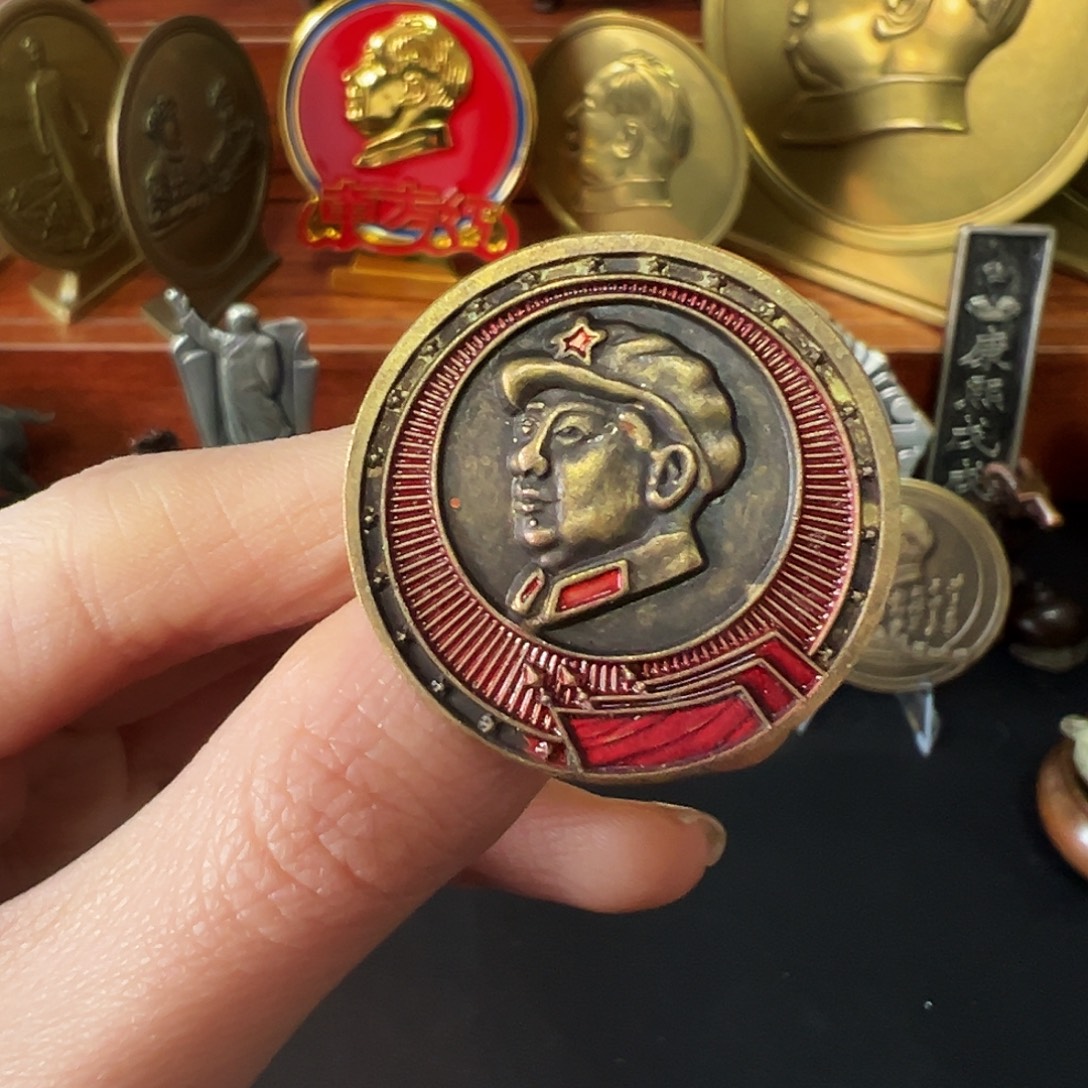 金属黄铜铜章链接