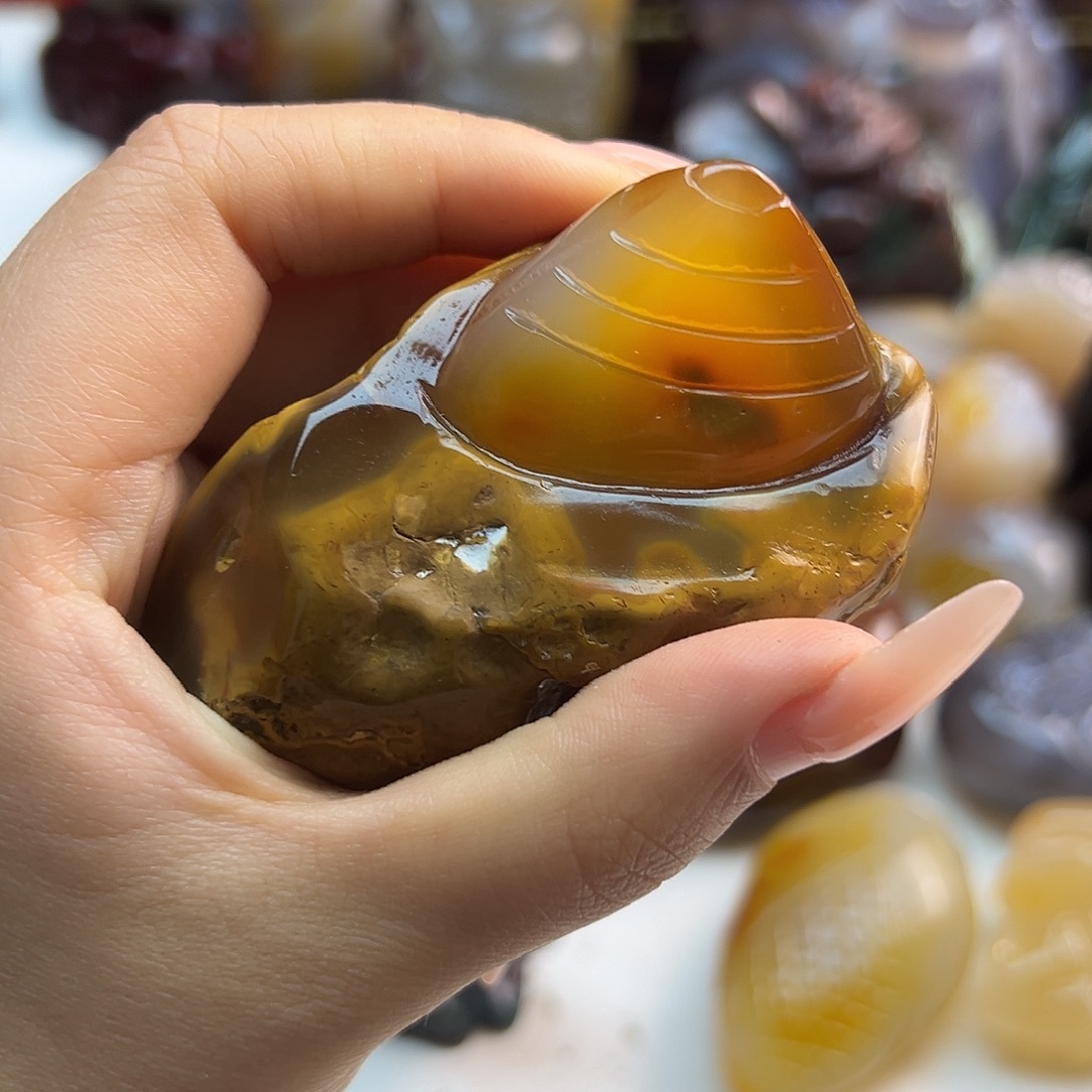 玛瑙/玉髓合金颈饰