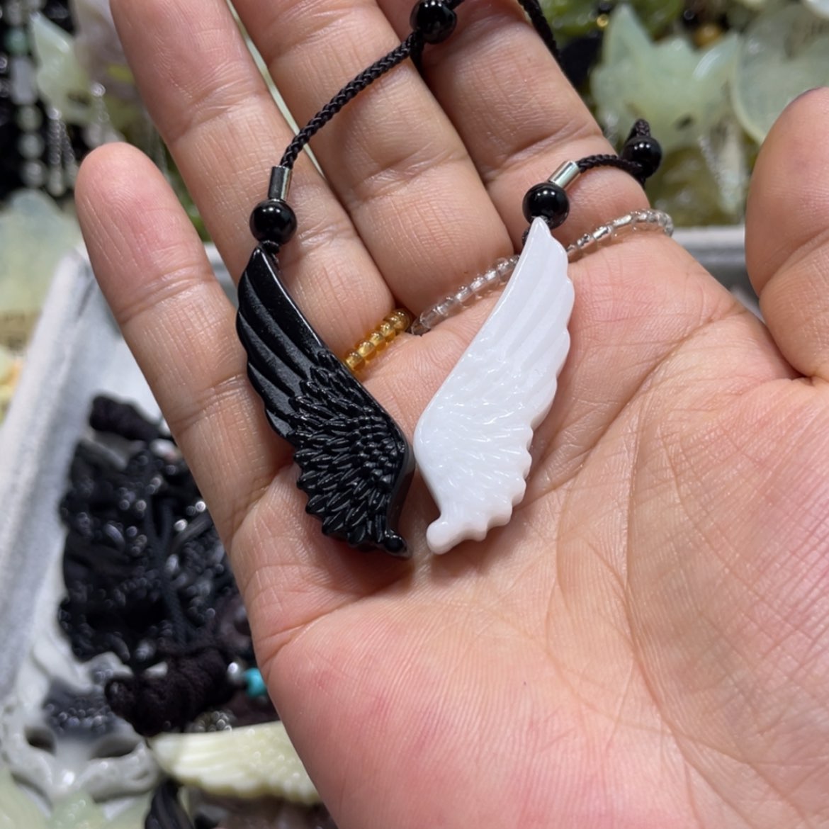 【闪购商品】岫玉颈饰未镶嵌48吊坠