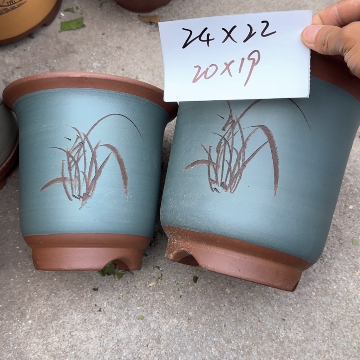 紫砂花盆特价清仓